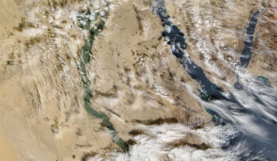 Earth in Focus: Egypt Seen from Space at the Start of 2026